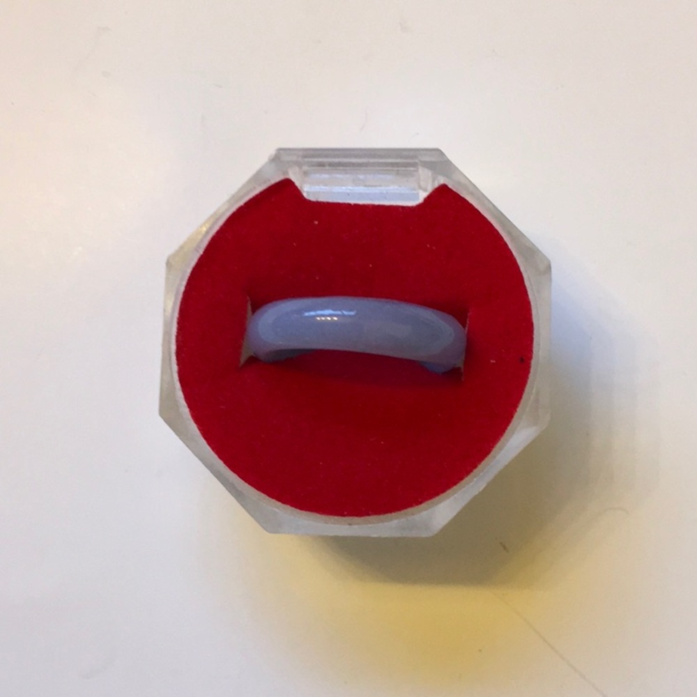 Blue Agate Ring
